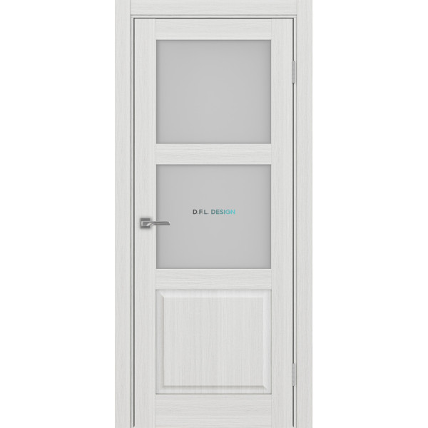 Дверь Optima Porte Тоскана 630.221 эко-шпон Ясень серебристый