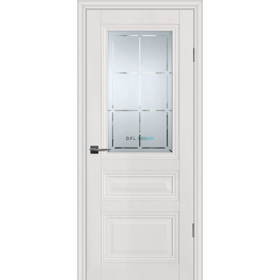 Дверь Profilo Porte PSC-39 Зефир со стеклом Сатинат купить