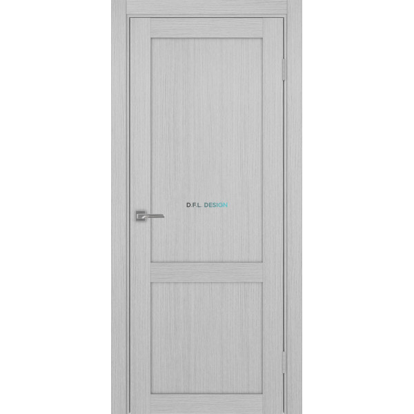 Дверь Optima Porte Турин 502.11 эко-шпон Дуб серый FL