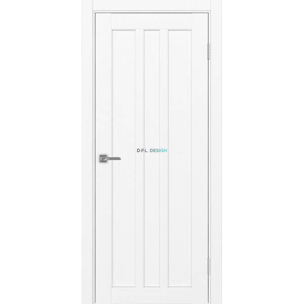Дверь Optima Porte Парма 413.111 эко-шпон Белый снежный