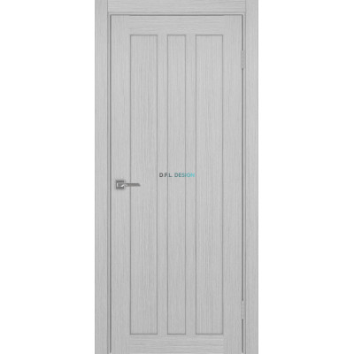Дверь Optima Porte Парма 413.111 эко-шпон Дуб серый FL