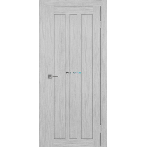Дверь Optima Porte Парма 413.111 эко-шпон Дуб серый FL