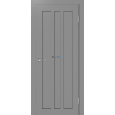 Дверь Optima Porte Парма 413.111 эко-шпон Серый