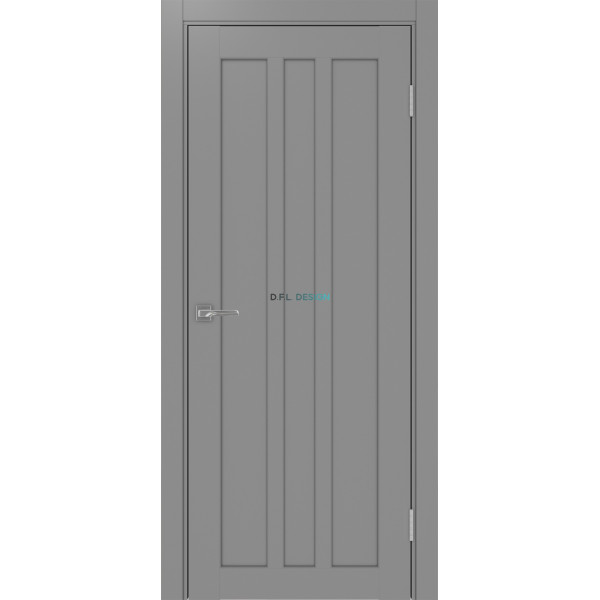 Дверь Optima Porte Парма 413.111 эко-шпон Серый