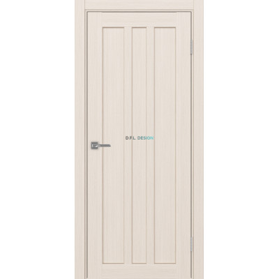 Дверь Optima Porte Парма 413.111 эко-шпон Ясень перламутровый