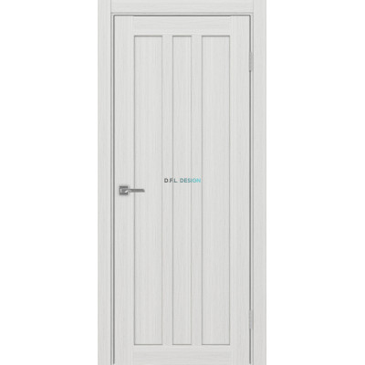 Дверь Optima Porte Парма 413.111 эко-шпон Ясень серебристый