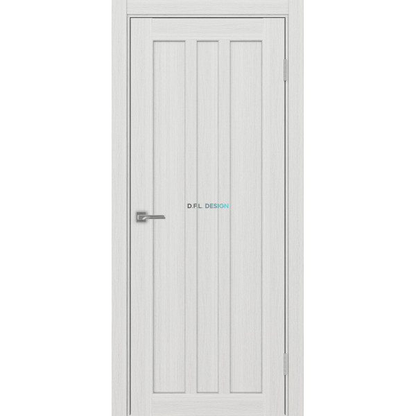 Дверь Optima Porte Парма 413.111 эко-шпон Ясень серебристый