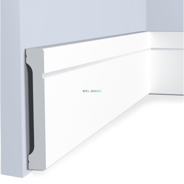 Напольный плинтус HIWOOD B90V1L