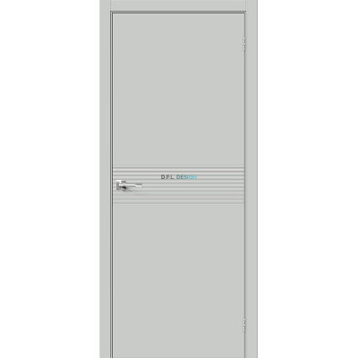 Межкомнатная дверь BRAVO Граффити-23 Grey Pro