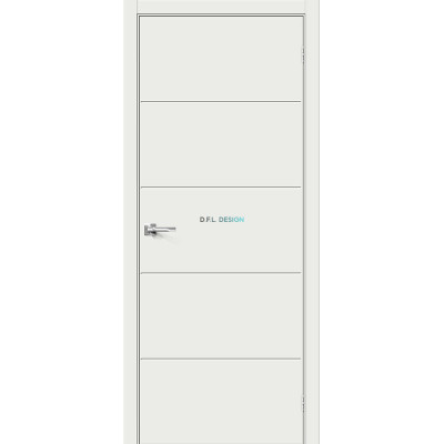 Межкомнатная дверь BRAVO Граффити-2Д Super White