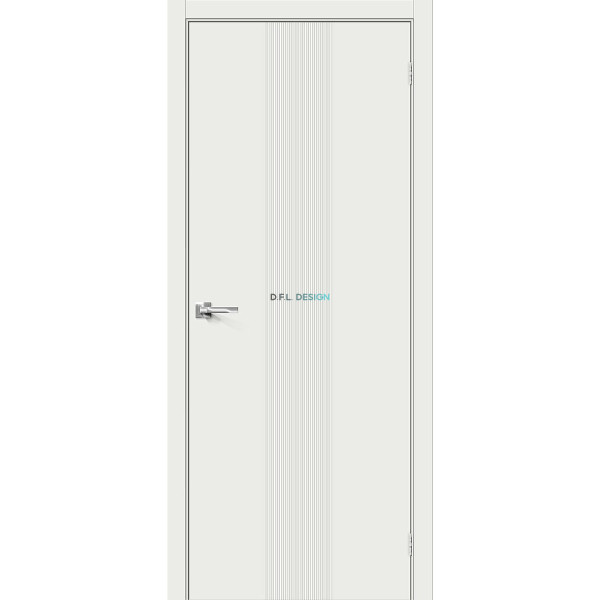 Межкомнатная дверь BRAVO Граффити-21 Super White