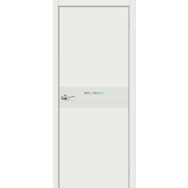 Межкомнатная дверь BRAVO Граффити-23 Super White