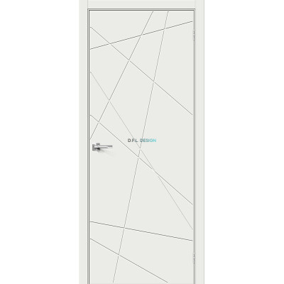 Межкомнатная дверь BRAVO Граффити-5Д Super White
