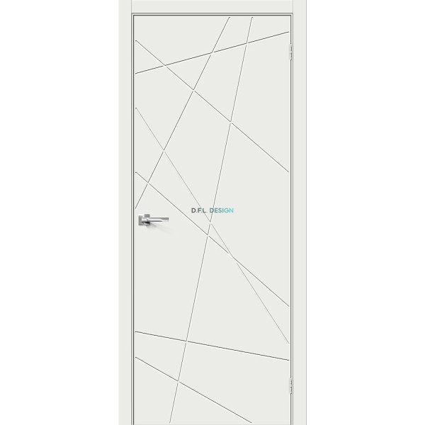 Межкомнатная дверь BRAVO Граффити-5Д Super White