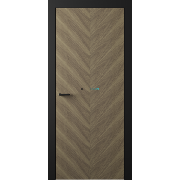 Дверь ENTRO Veneer VE 6 Орех Американский натуральный