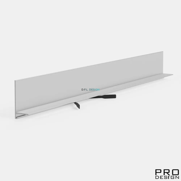 Щелевой плинтус Pro Design Mini L 601 Белый