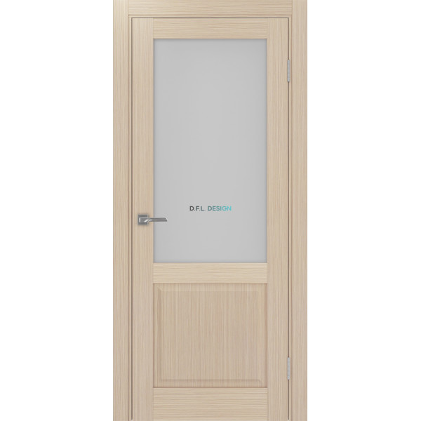 Дверь Optima Porte Тоскана 602.21 эко-шпон Дуб беленый FL