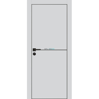 Дверь Profilo Porte PX-19 черная кромка Агат матовый купить
