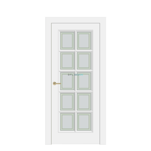 Дверь BP-Doors Прованс-10 ДО2 Белая Эмаль