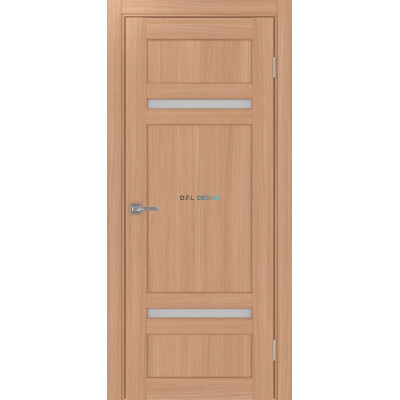 Дверь Optima Porte Парма 422.11111 эко-шпон Ясень тёмный