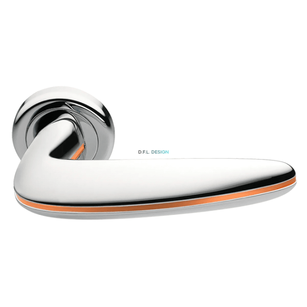 Дверная ручка Morelli SUNRISE R4 CRO/RAME