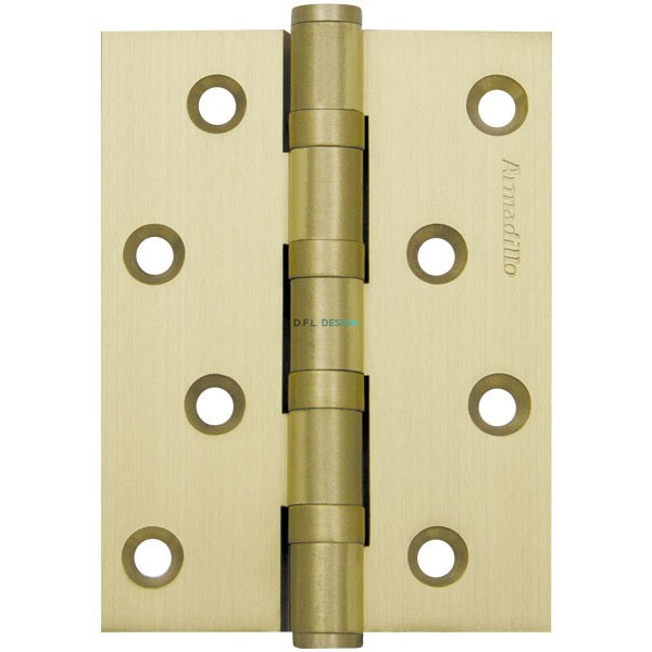 Петля Armadillo универсальная IN4500UC SG (500-C4) 100x75x3 мат. золото Box