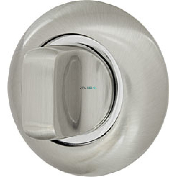 Ручка поворотная Armadillo WC-BOLT BKW8-1SN/CP-3 матовый никель/хром