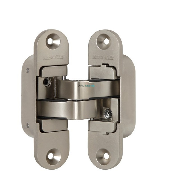Петля Armadillo скрытой установки U3D4200R SN правая (Architect 3D-ACH 40) мат. никель 40 кг