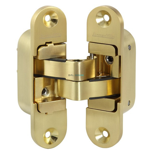 Петля Armadillo скрытой установки U3D6200L SG левая (Architect 3D-ACH 60) мат. золото 60 кг