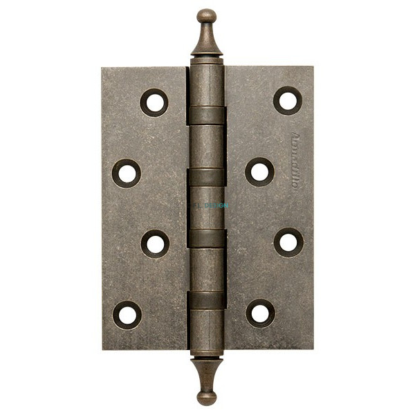 Петля Armadillo универсальная IN4500UA AS (500-A4) 100x75x3 античное серебро Box