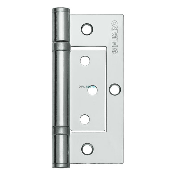 Петля Fuaro универсальная без врезки IN4300W-BL CP (300-2BB/BL 100x2,5) хром