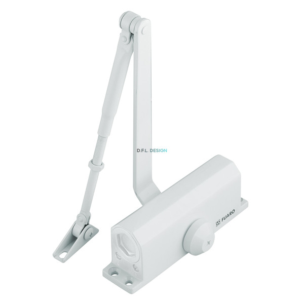 Доводчик дверной FUARO DC20-5 WH белый