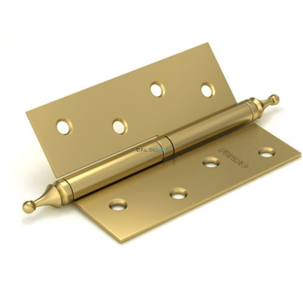 Петля Fuaro съемная 410/BL-4 100x75x2,5 SB left (мат. золото) левая
