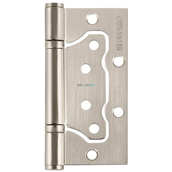 Петля Fuaro универсальная без врезки IN4500W-BL SN (500-2BB/BL 100x2,5) мат. никель