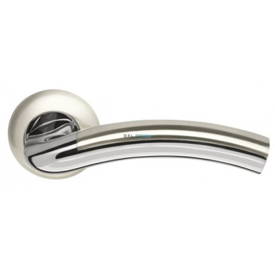 Ручка раздельная Armadillo Libra LD27-1SN/CP-3 матовый никель/хром TECH (кв. 8х140) Ручка раздельная Armadillo Libra LD27-1SN/CP-3 матовый никель/хром TECH (кв. 8х140)