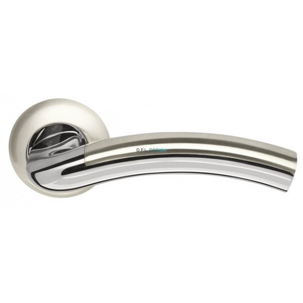 Ручка раздельная Armadillo Libra LD27-1SN/CP-3 матовый никель/хром TECH (кв. 8х140)