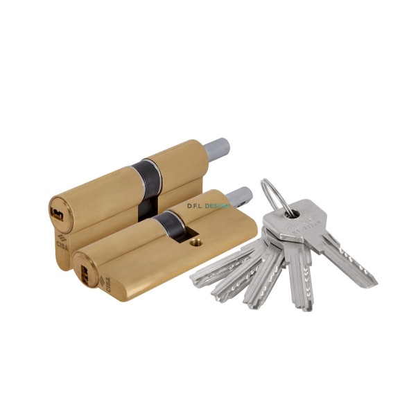 Цилиндровый механизм под вертушку Cisa ASIX OE302-8500 80 мм