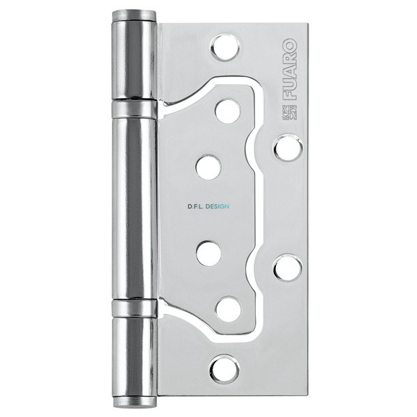 Петля Fuaro универсальная без врезки IN4500W CP (500-2BB 100x2,5) хром