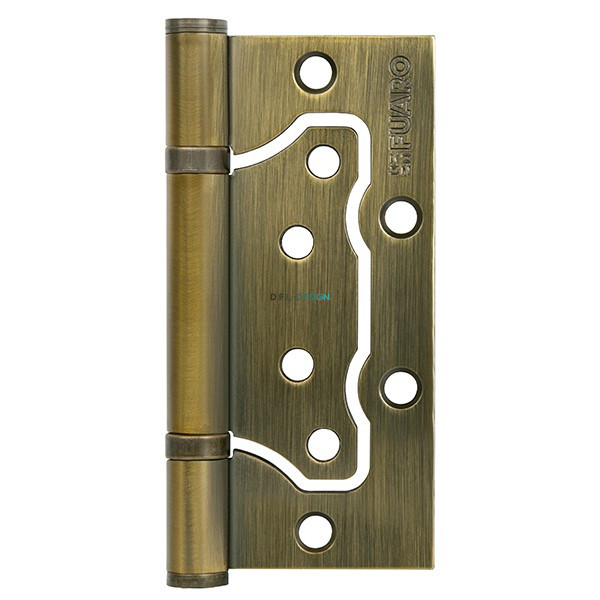 Петля Fuaro универсальная без врезки IN4500W WAB (500-2BB 100x2,5) мат. бронза