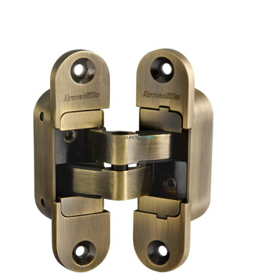 Петля Armadillo скрытой установки U3D4200R AB правая (Architect 3D-ACH 40) бронза 40 кг