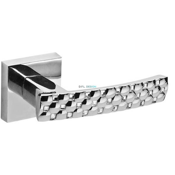 Ручка раздельная Fuaro CRYSTAL STAR DM CP-8 хром