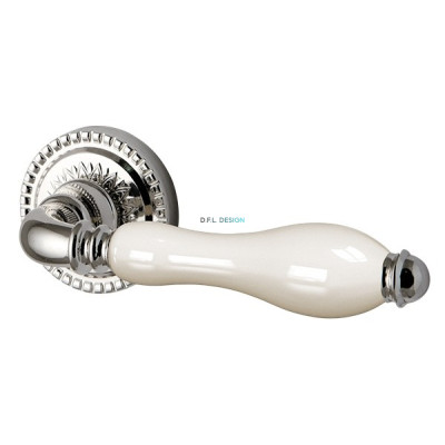Ручка раздельная Armadillo Silvia CL1 SILVER-925/LWP-109 Серебро 925/беж фарфор Ручка раздельная Armadillo Silvia CL1 SILVER-925/LWP-109 Серебро 925/беж фарфор