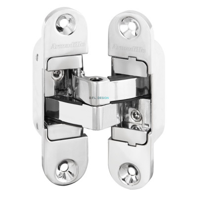 Петля Armadillo скрытой установки U3D6200R CP правая (Architect 3D-ACH 60) хром 60 кг