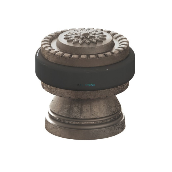 Упор дверной Armadillo DH062 CL/AS-9 Античное серебро