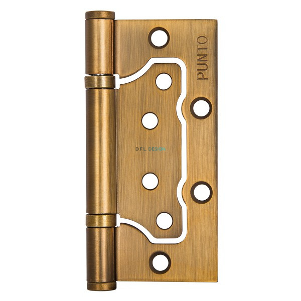 Петля Punto универсальная без врезки IN4200W CF (200-2B 100x2,5) кофе