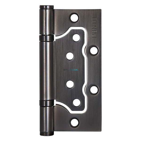Петля Punto универсальная без врезки IN4200W GR (200-2B 100x2,5) графит
