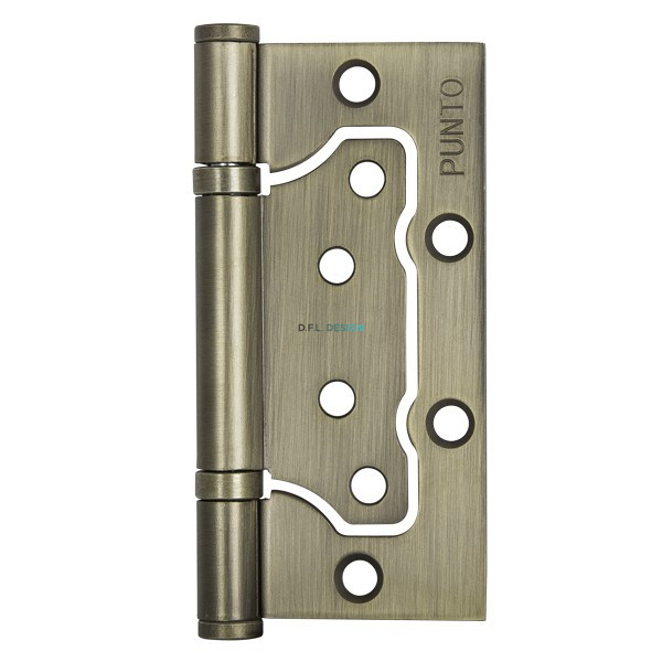 Петля Punto универсальная без врезки IN4200W WAB (200-2B 100x2,5) мат. бронза