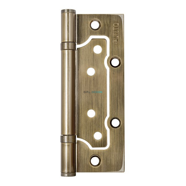 Петля Punto универсальная без врезки IN5200W-HD AB (200-2B/HD 125x2,5) бронза