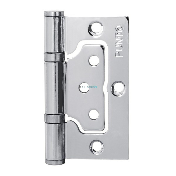Петля Punto универсальная без врезки IN3200W-HD CP (200-2B/HD 75x2,5) хром