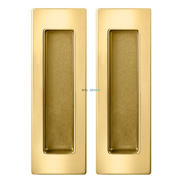 Ручка для раздвижных дверей ARMADILLO SH010 URB GOLD-24 золото 24К